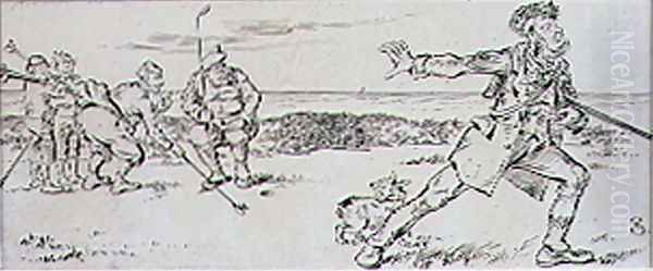 The Snooty Landlord, illustration from Graphic magazine, pub. c.1870 - view 1
