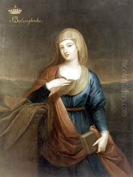 Portrait of Marie Claire Deschamps de Marcilly 1675-1750, second wife of Henry, 1st Viscount Bolingbroke, c.1720 - view 1