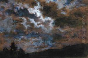 A Darkening Sky by Joseph Arthur Palliser Severn