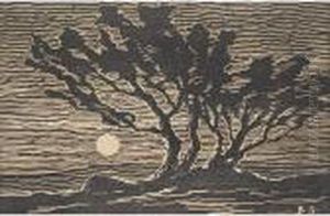 Moonrise by Sven Birger Sandzen