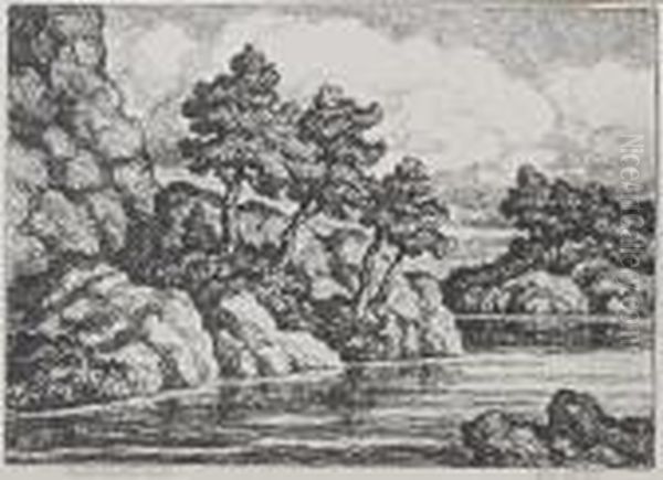 Rocky Mountain Lake - view 1