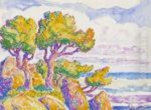 Coastal Trees by Sven Birger Sandzen