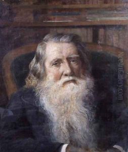 Portrait of John Ruskin 1819-1900 1898-99