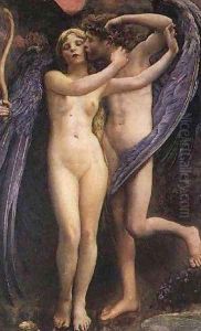 Cupid and Psyche by Annie Louise Swynnerton