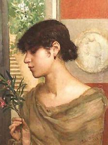 Oleander by Annie Louise Swynnerton