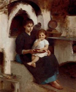Supper Time by Edouard Alexandre Sain