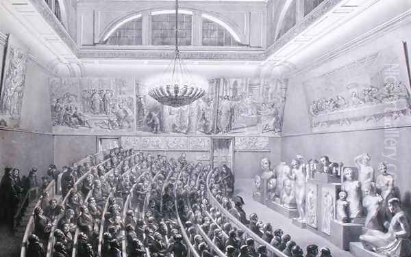 Sir Richard Westmacott 1775-1856 Presenting a Lecture on Sculpture at the Royal Academy of Arts, Somerset House in 1830, 1830 - view 1