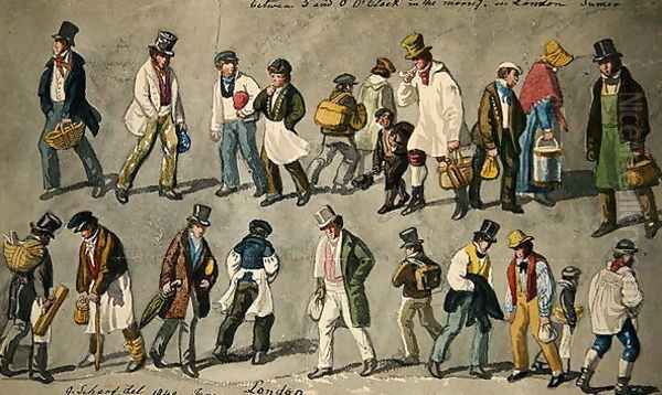 Between 5 Oclock and 6 Oclock in the Morning, 1840 - view 1