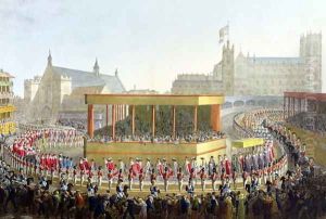 Coronation Procession of George IV, 1821 by George the Elder Scharf