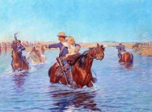 In Safe Hands by Charles Schreyvogel