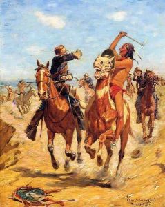 The Duel by Charles Schreyvogel