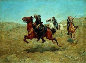My Bunkie Finished 1899 by Charles Schreyvogel
