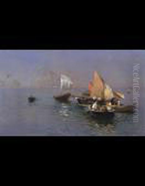 Venezia. Pescatori In Laguna - view 1