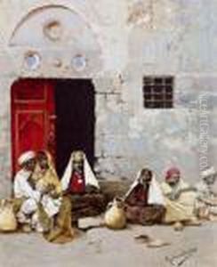Riposo Sulla Soglia Di Casa by Rubens Santoro