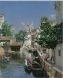 View From Giudecca Towards The Church Of Santa Maria Della Salute