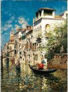 Canale Di Venezia by Rubens Santoro