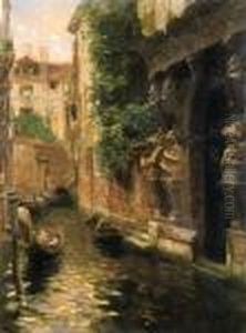 Canale A Venezia by Rubens Santoro
