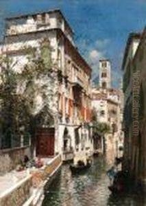 Summer In Venice by Rubens Santoro