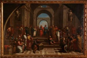 L""ecole D""athenes by Raphael