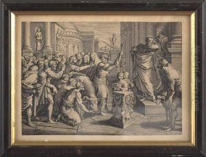 The Sacrifice At Lysta by Raphael