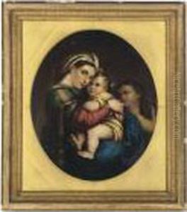 Sanzio, Called Raphael Madonna Della Sedia by Raphael
