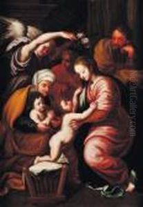 La Sainte Famille by Raphael