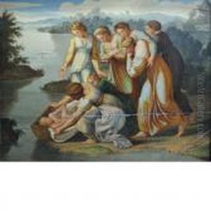 The Finding Of Moses by Raphael