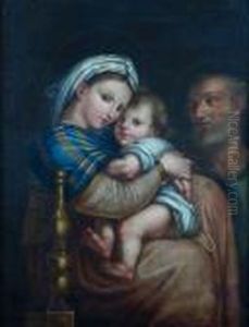 "virgen De La Silla" by Raphael