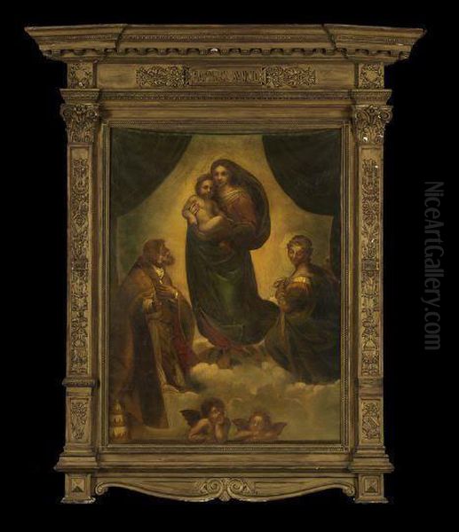 Sistine Madonna - view 1
