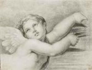 Head Of A Putto by Raphael