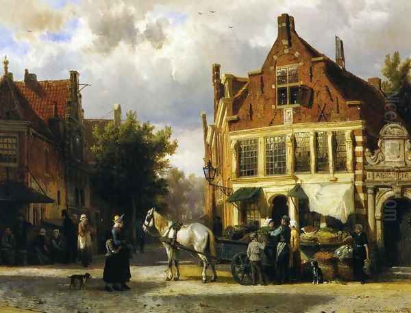 The Corner of Westerstraat and Tabakstraat in Enkhuizen - view 1