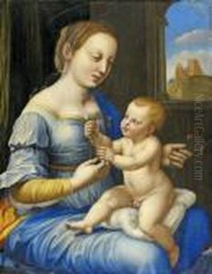 Madonna Mit Dennelken by Raphael