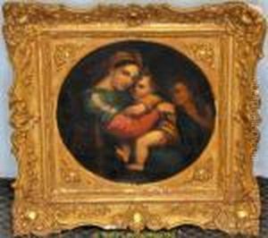 Study Of The Madonna Della Sedia