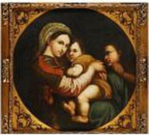 Virgen De La Silla by Raphael