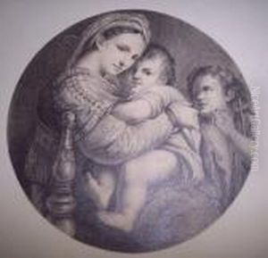 The Madonna, Christ Child And St John by Raphael