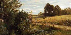 gemeenlandhuis of delflandA Country Road by Cornelis Springer