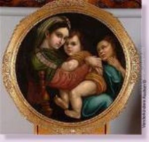 A L'enfant Et Saint Jean-baptiste by Raphael