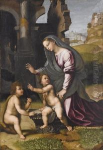 Madonna Con Bambino by Raphael
