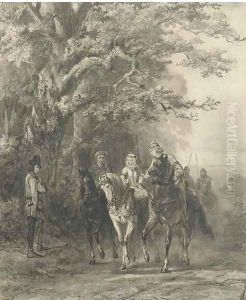 Van Alva, Madzy and Deodaat on their way to Haarlem
