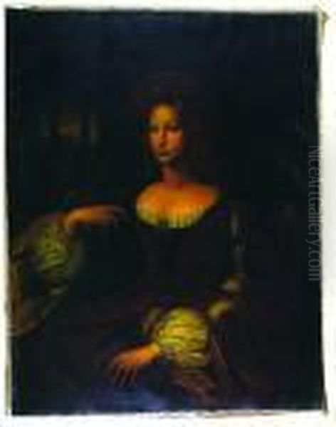 Retrato De Isabel De Aragon Y Sforza (princesa De Napoles). - view 1