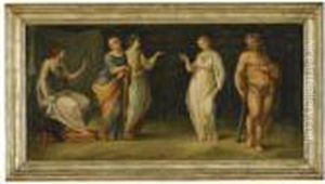 Hercules At The Crossroads by Raphael