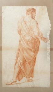 A Figure Study by Raphael