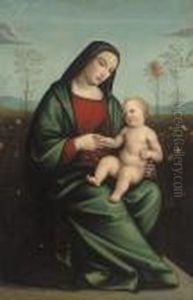 The Madonna And Child by Raphael