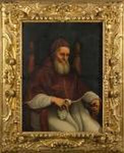 Portrait Of Pope Julius Ii by Raphael