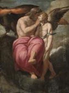 Jupiter And Cupid by Raphael