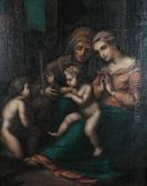The Holy Family With The Infant Saint John The Baptist And Saint Elizabeth - view 1