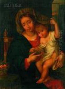 Madonna And Child by Raphael