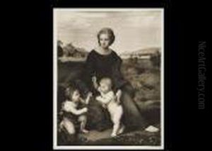 Madonna Of The Meadow by Raphael