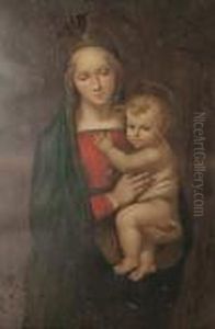 The Madonna And Child by Raphael