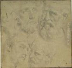 Head Of A Man by Raphael